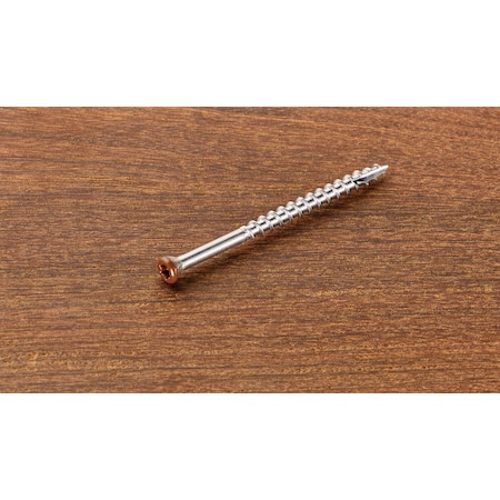 Starborn Deck Screw, #7 x 1-5/8 in, Trim Head, Torx Drive, 350 PK STX34T07162
